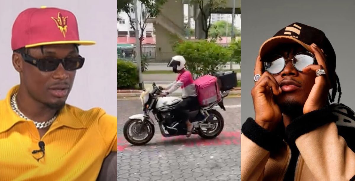 I Won't Flex With My $100 Per Day Salary - E.L Speaks On Being A Delivery Boy In The US - Video