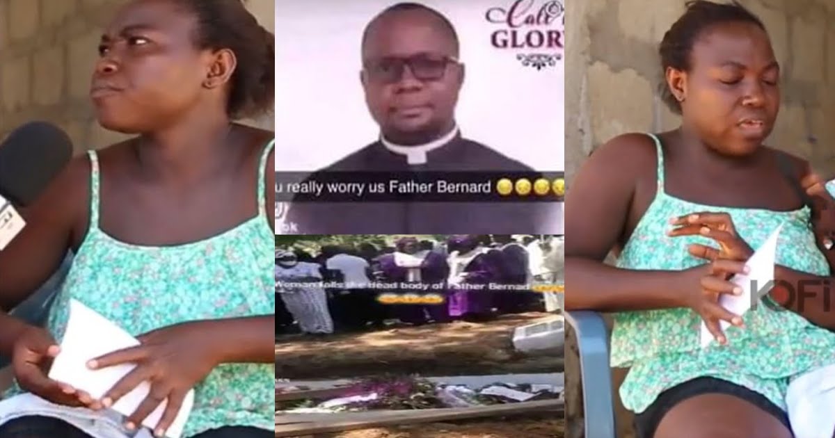 Lady behind the popular 'Father Bernard' video finally speaks - Watch