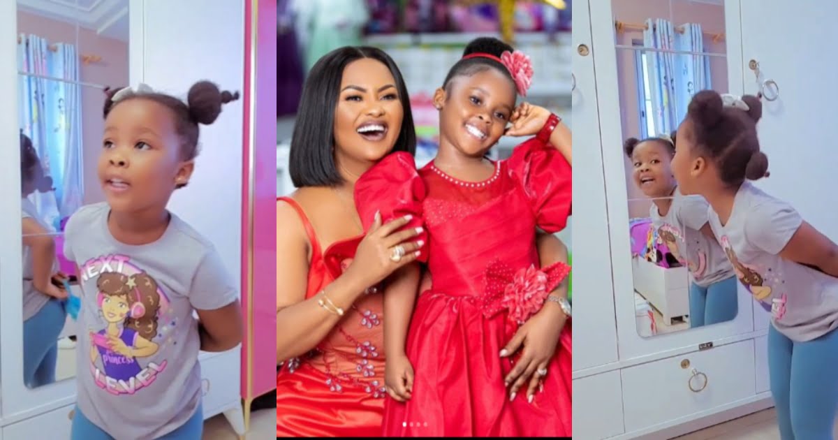 Like Mother Like Daughter - New Video Of McBrown's Daughter, Baby Maxin Advertising As A Brand Ambassador Pops Up