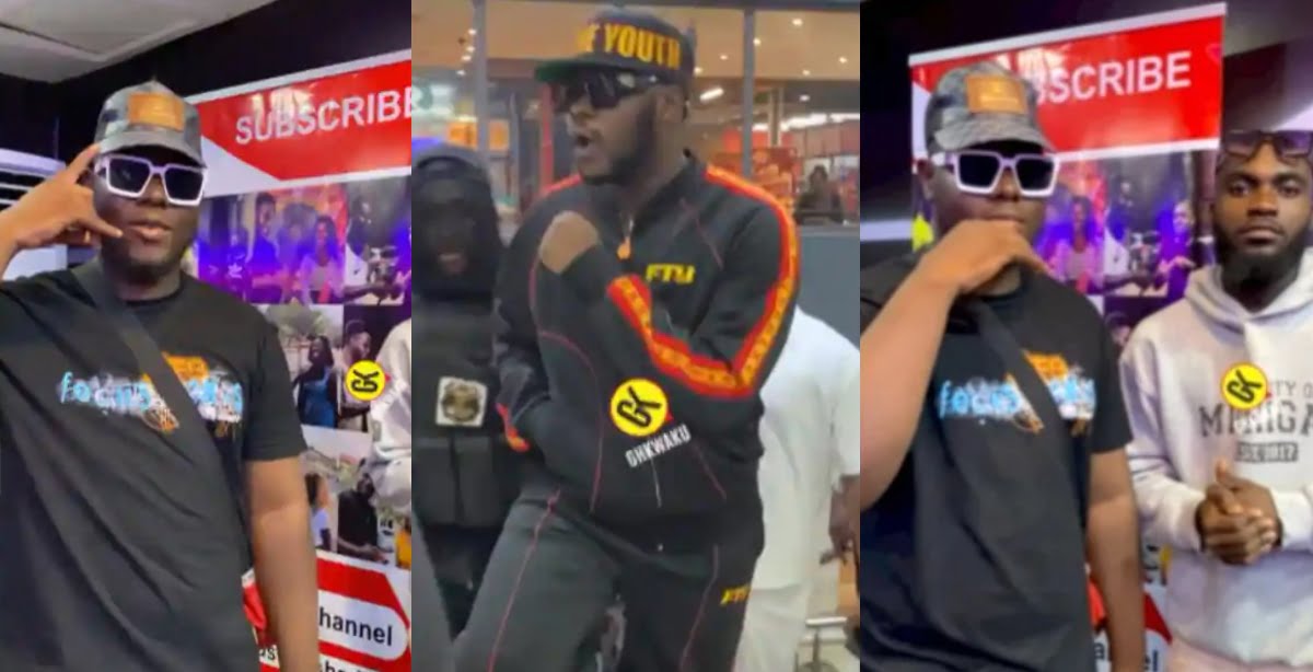 Medikal Clashes With His Lookalike As 4 Kings Storms Fella’s Premiere – Watch Video