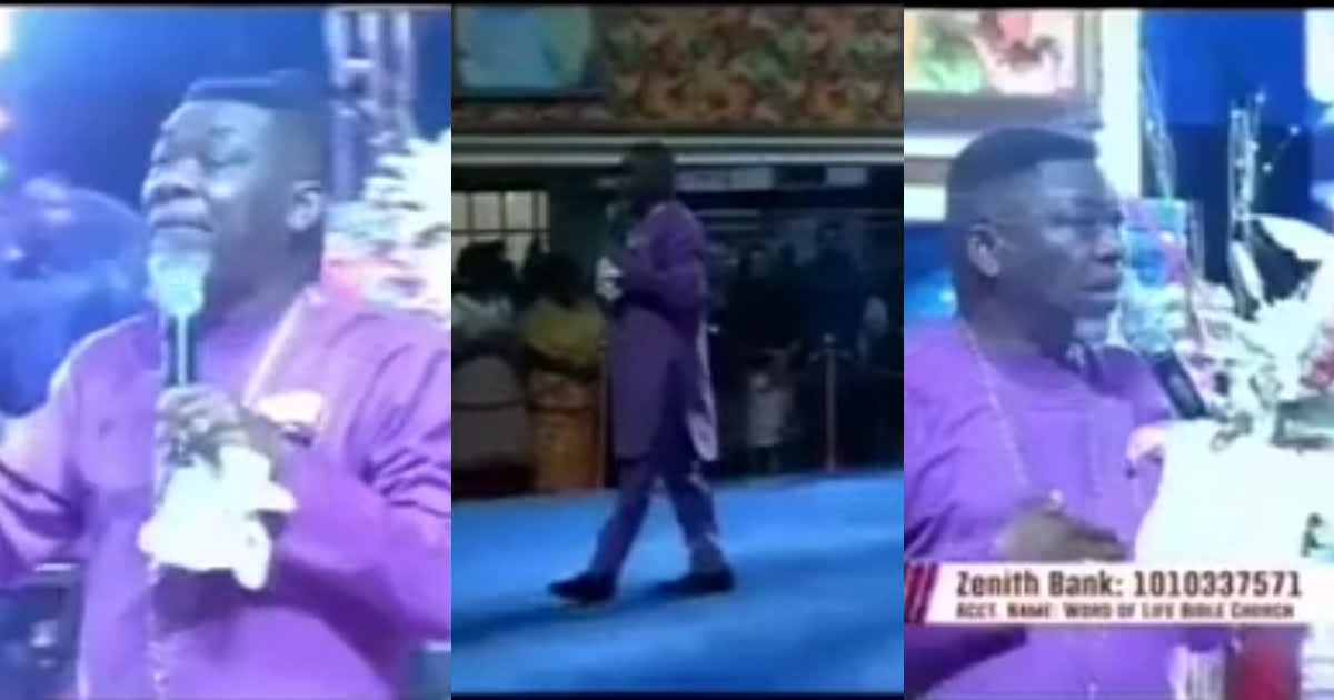 Pastor nearly cries as his church members refused to give him offering – (VIDEO)