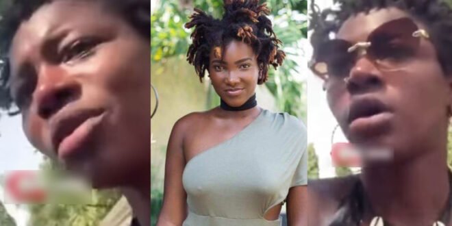 Video of a lady claiming to have Ebony Reigns spirit inside her surfaces