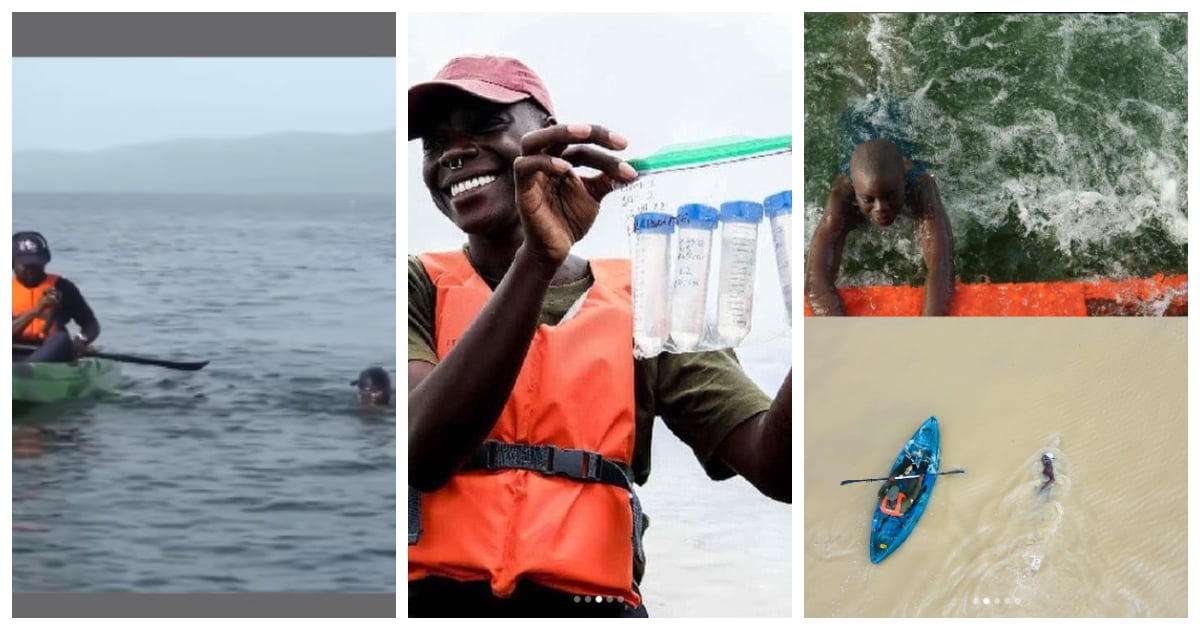 Yvette Tetteh: Ghanaian Activist Swims Across Volta River to Raise Awareness of Water Pollution