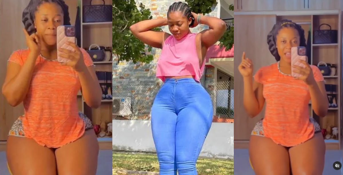 Edwina Mensah Shows Of Her Beautiful Skin And Shape To Tease Guys In New Video