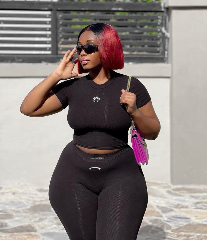 Popular TikToker, Tracy Shakes The Internet With New Hot Photos Displaying Her Curves and VShape