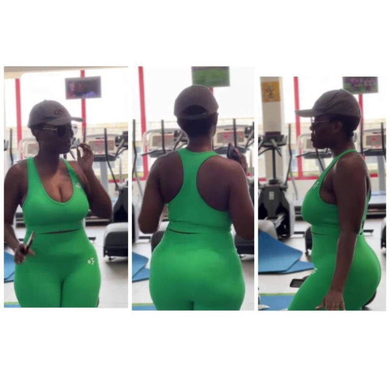 Delay flaunt her big Nyãsh in new video as she storms gym in a tight outfit - Watch