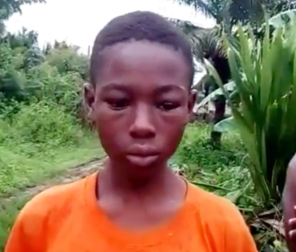 Young Ewe Boy Confesses To Vanishing Into Shops To Steal After Being Caught (VIDEO)