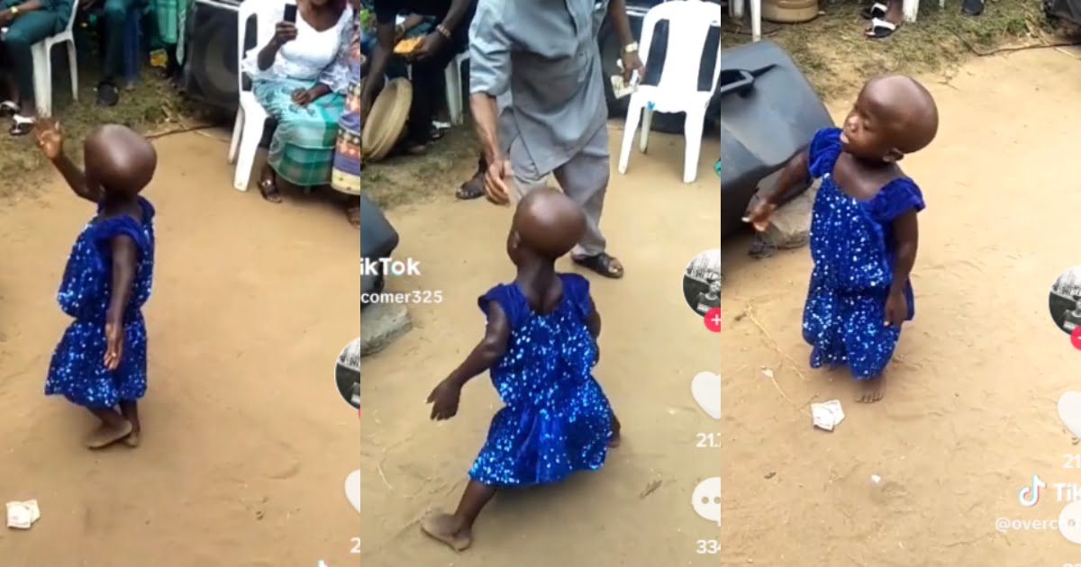 Little Girl Steals the Show with her amazing dance moves (watch video)
