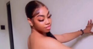 Lady gets fans in shock with how she shakes her ℵ⑂ἆ﹩ℏ in a crouching position. (watch video)