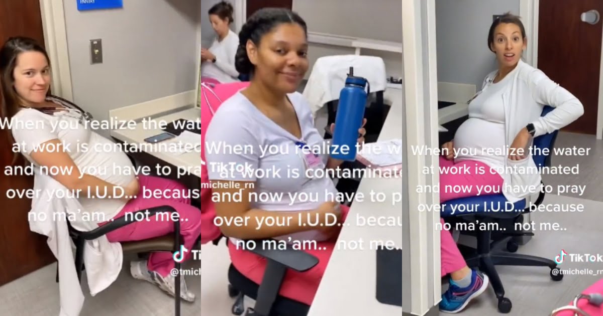 4 Nurses go viral as they all show up on duty pregnant