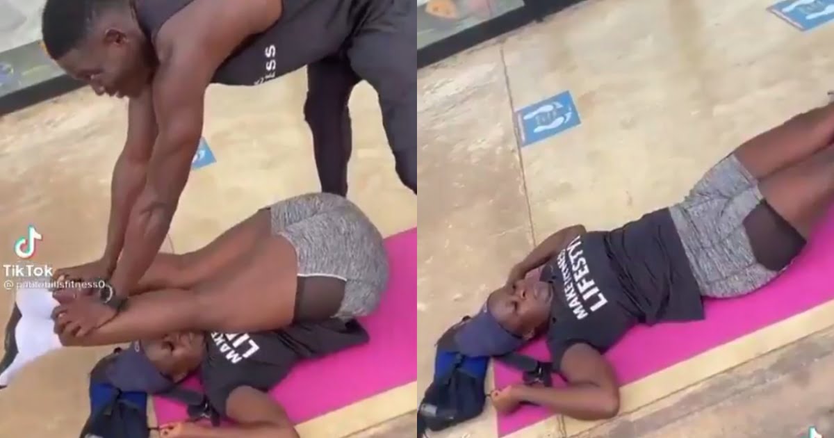 “Stop This N()nsense” – Man Rants out At Gym Instructor For doing this to his girlfriend (Video)