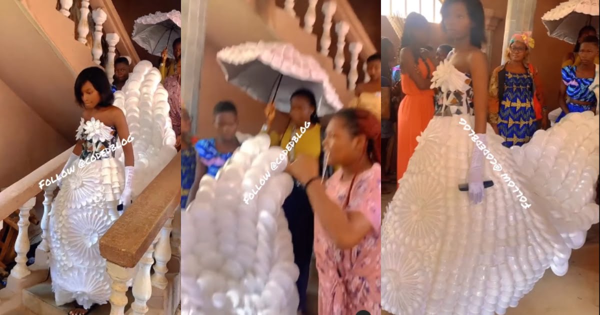 Wild Wedding Dress gets people talking on Social Media
