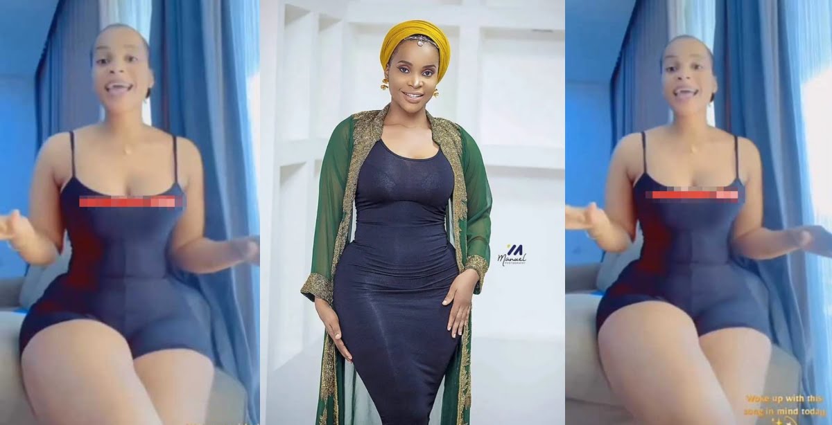 Benedicta Gafah flaunts her hip pads While praising God in New Video