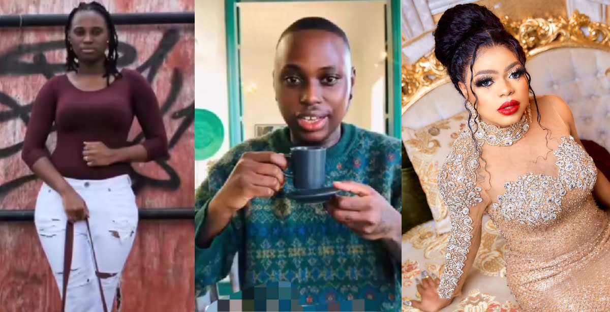 Bobrisky Reacts to Video of Woman Who Changed Herself to a Man - Watch