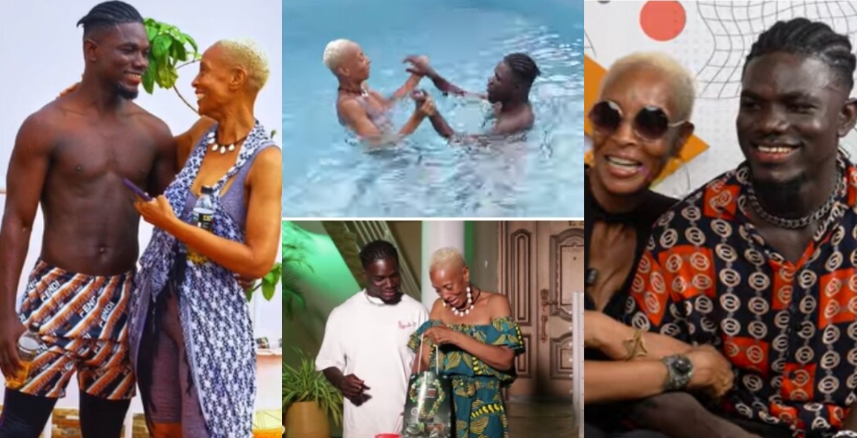 50-Year-Old Nana Abena Of Date Rush Reveals The Status Of Her Relationship With Her Young Boyfriend Stephen In New Video
