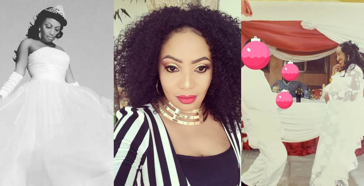 Diamond Appiah Shames Haters With Fake Wedding Photos Of Herself