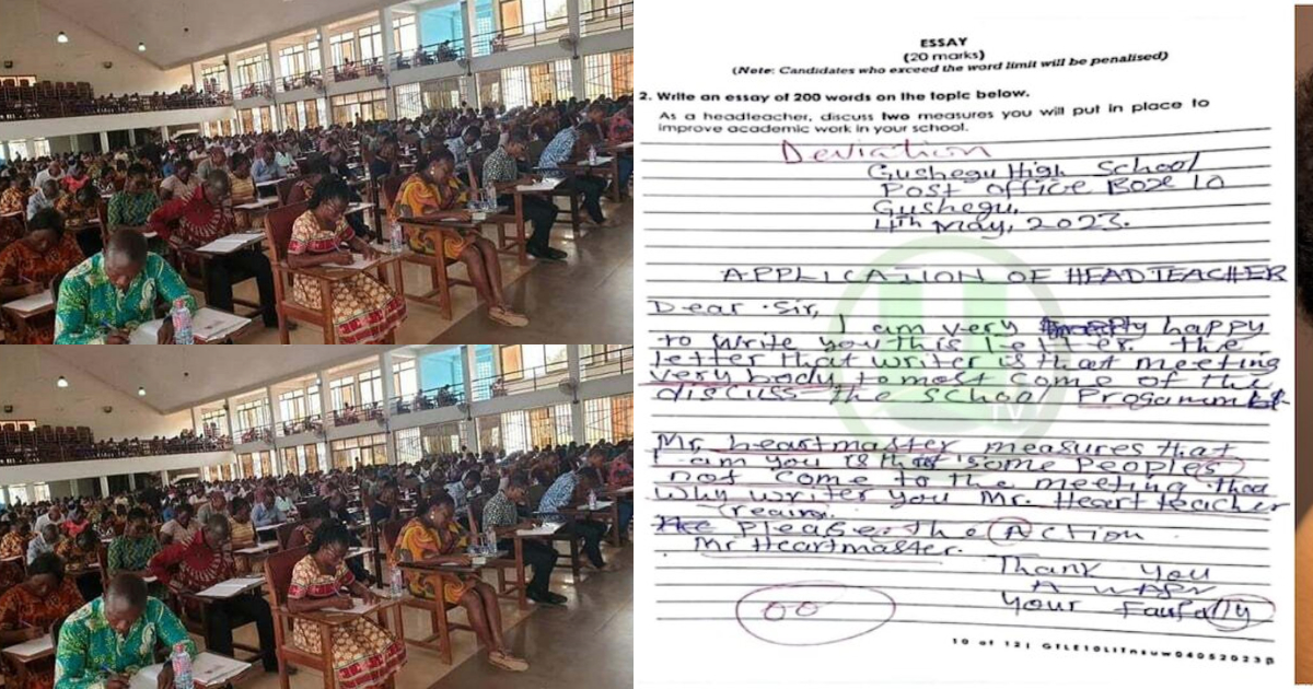 Over 6,000 Candidates Fail Ghana Teachers Licensure Exams: Check Their Exam Papers