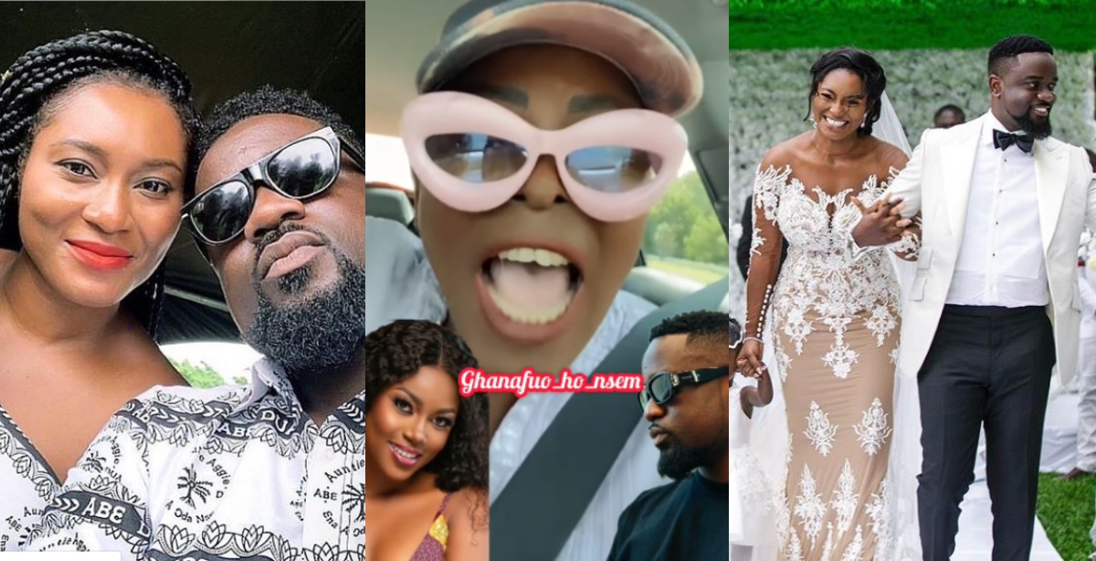 Sarkodie’s Wife Practiced Ashawo For 13 Years and Caused Several Abortions – Frafrahemaa Descends on Rapper (Video)