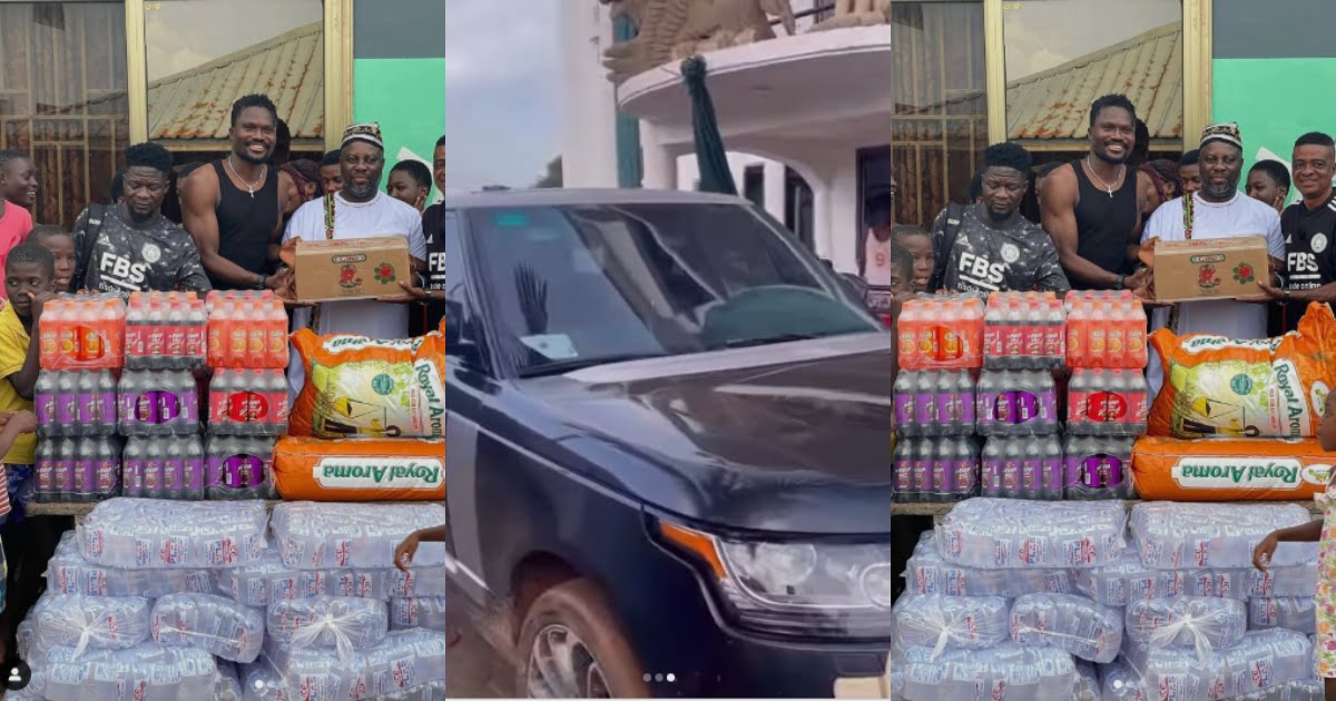 Leicester City Player Daniel Amartey Drives GH¢1,231,192 Range Rover To Donate to Orphanage