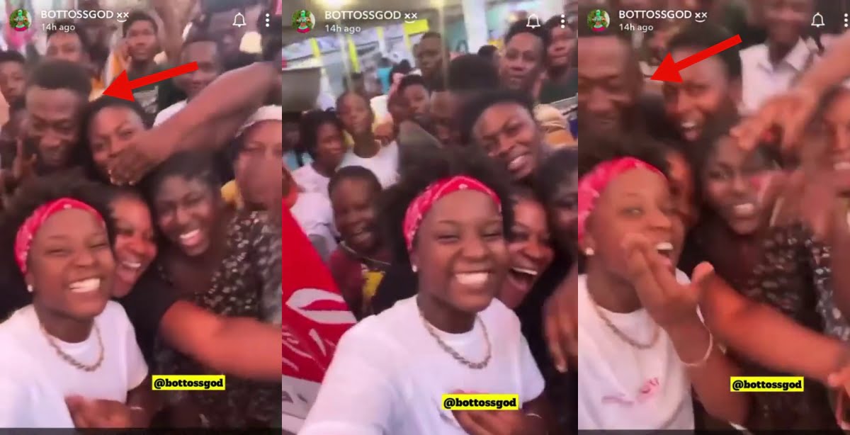Popular Dancer, Afronita Cries Out As Man Steals Her Phone In Crowd - Watch Video