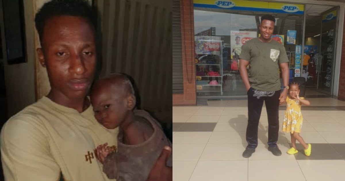 Good Samaritan who rescued abandoned baby girl in Enugu shares new photo of her