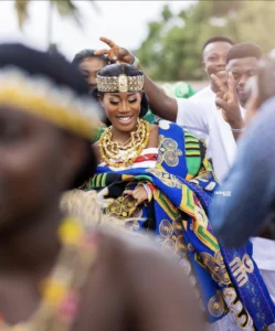 Daughter of Kate Gyamfua, Women's Organiser of the NPP Marries In Extravagant Wedding Ceremony (Videos And Photos)