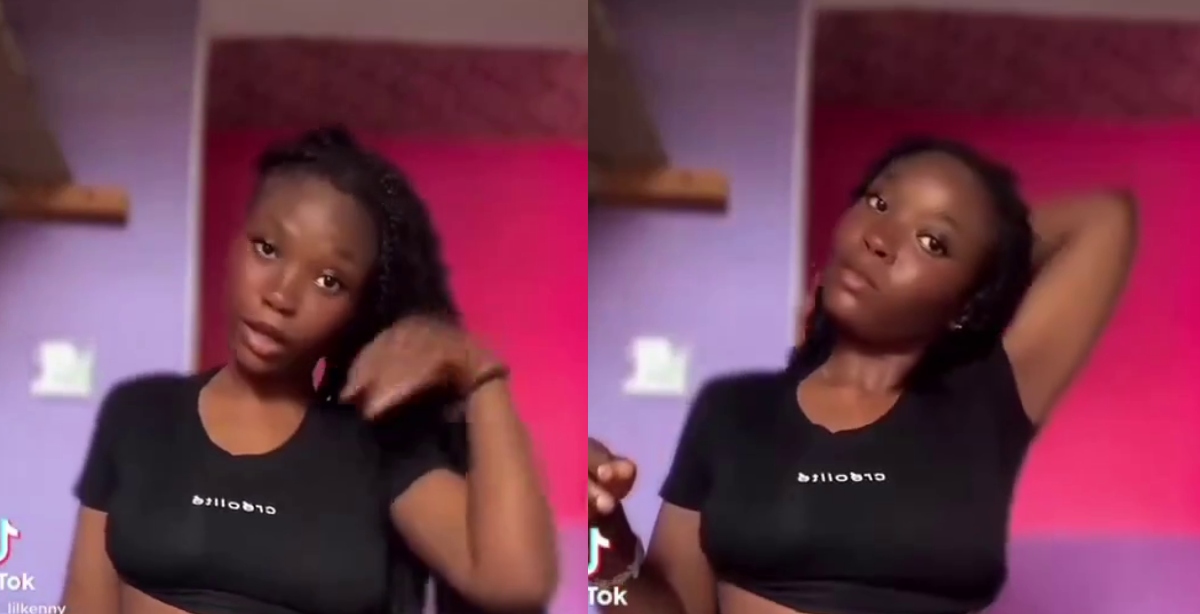 Beautiful lady in short pᾶnts flaunts her curves in a new video.