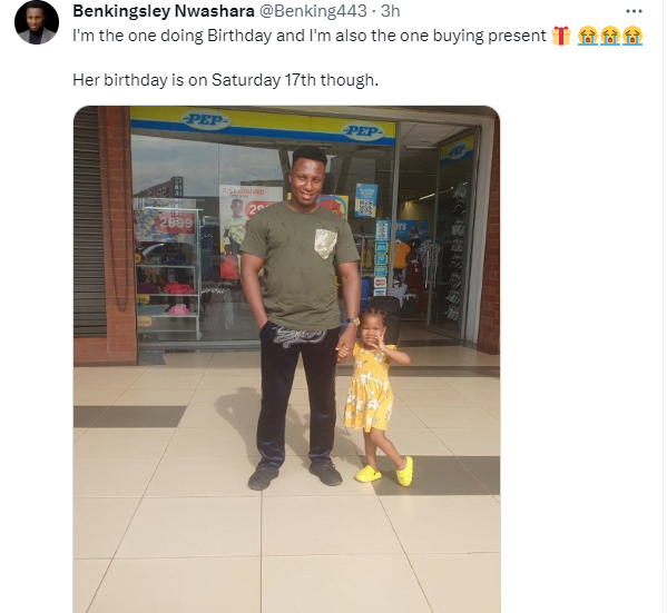 Good Samaritan who rescued abandoned baby girl in Enugu shares new photo of her