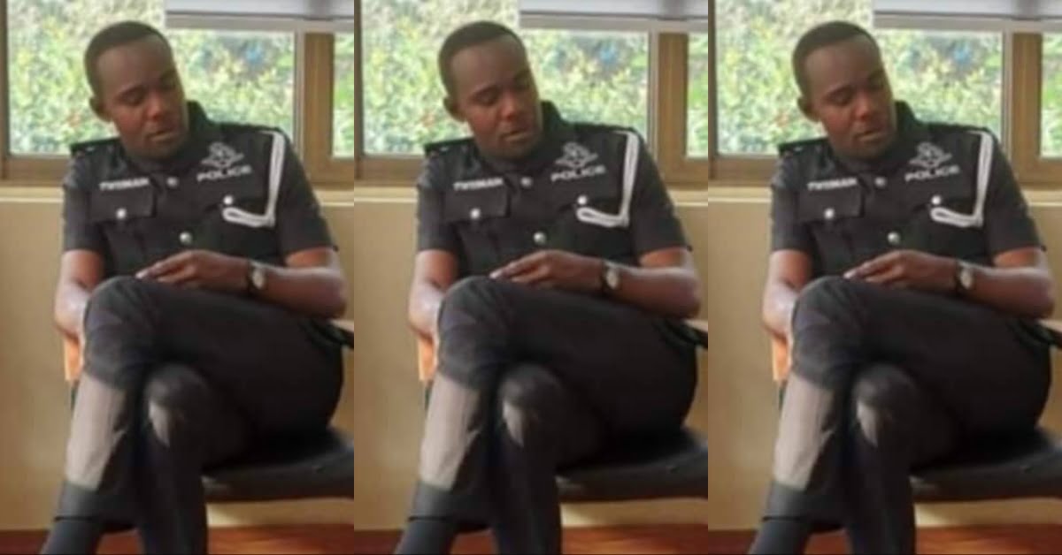 Inspector Twumasi Exposed For Using A Fake Name To Enter Into The Police Academy