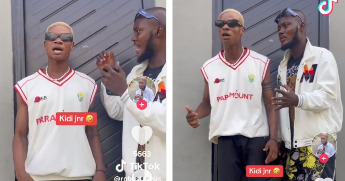 King Promise Lookalike shows Kidi Lookalike How To Be A Good Lookalike In Funny Video (watch)