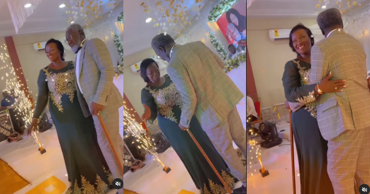 Late Ebony’s parents steal spotlight with romantic dance moves at their wedding [Video]