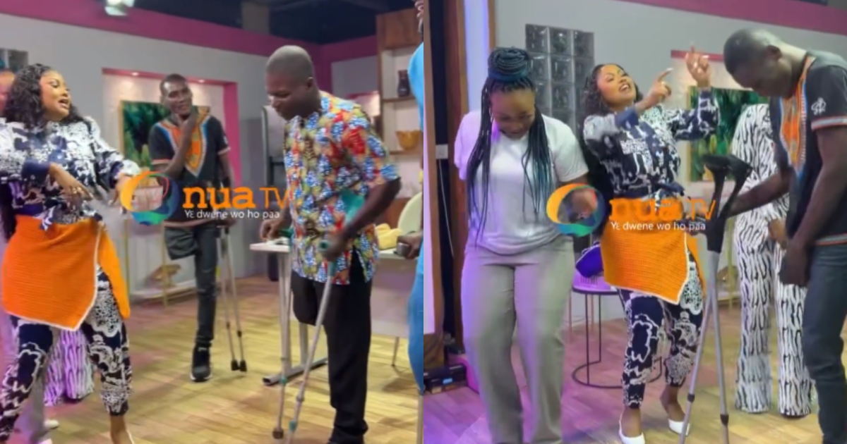 McBrown's heartwarming dance with Ghanaians living with disabilities on Onua Showtime is incredibly wholesome.