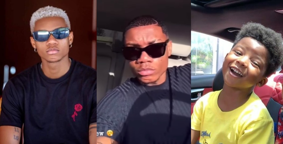 Kidi Finally Changes His Hair Colour As His Son Expresses Disappointment - Watch Video