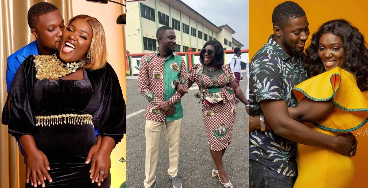 New Couple In Town: Reactions As Tima Kumkum And Her Husband Storm Their Former SHS School For Anniversary – See Photos