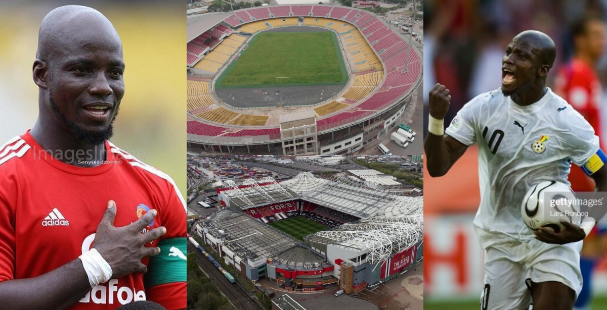 I first thought Accra Sports Stadium was heaven until I went to Old Trafford – Stephen Appiah Reveals