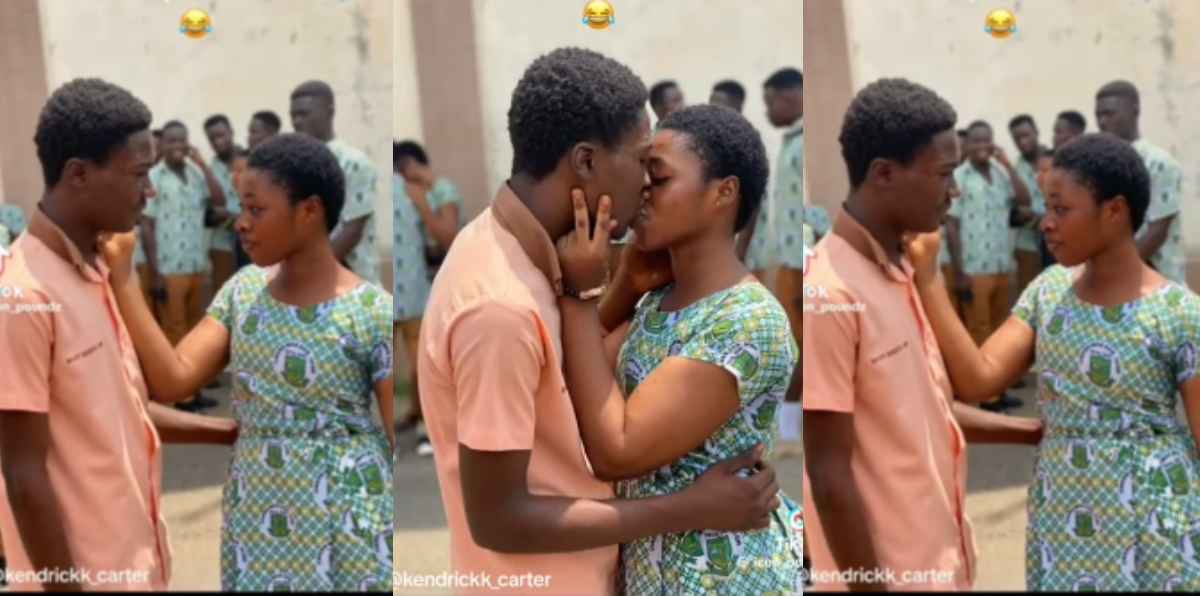 Trending Video Shows SHS Students Kissing and Chopping Love in Public - Watch