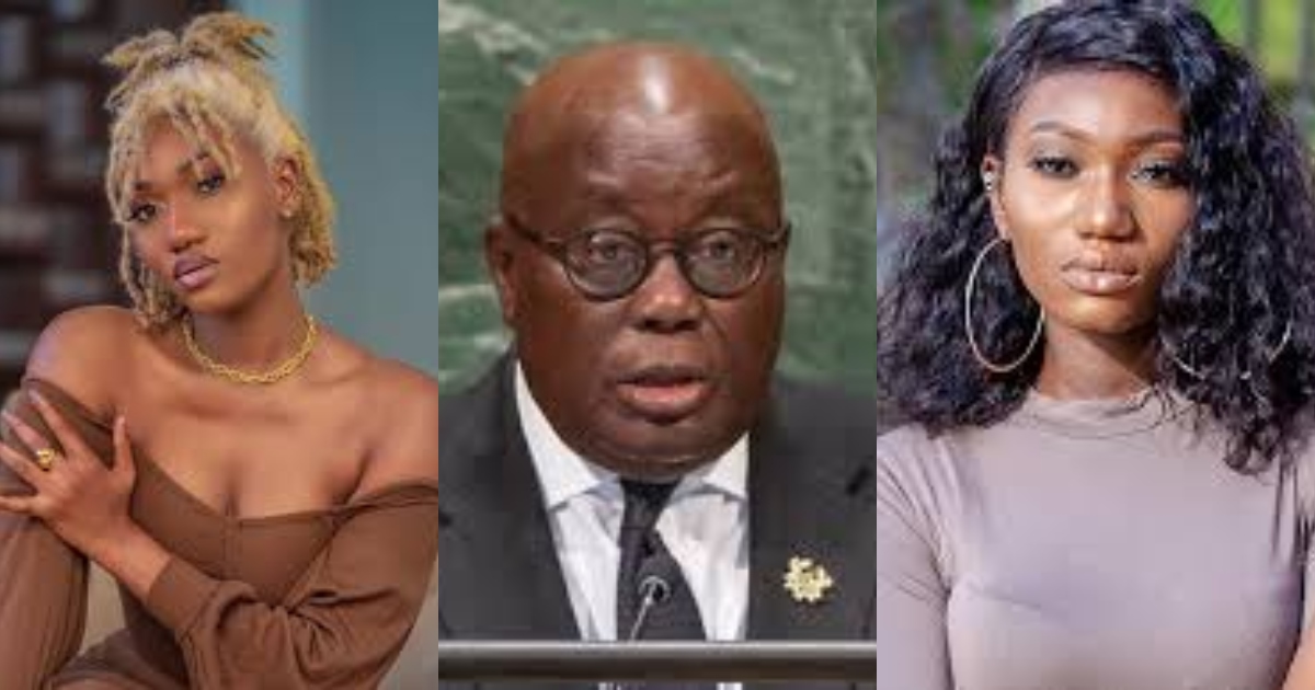 Check out Wendy Shay's message to President Akufo-Addo