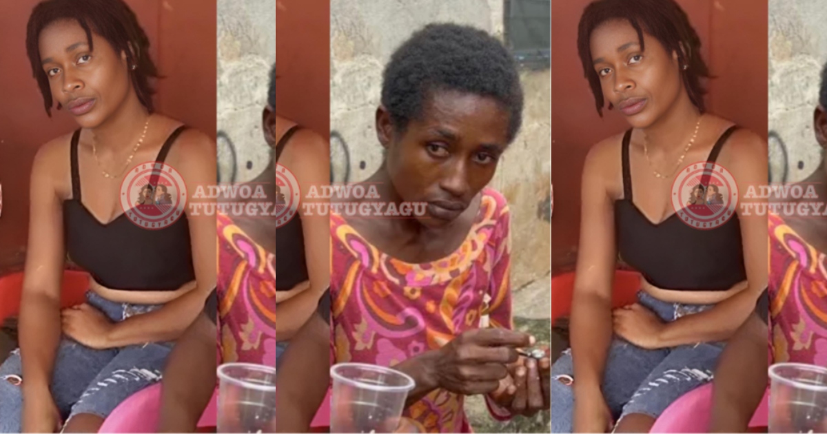 Beautiful SHS girl ruins her pretty face after getting addicted to drugs (Watch video)