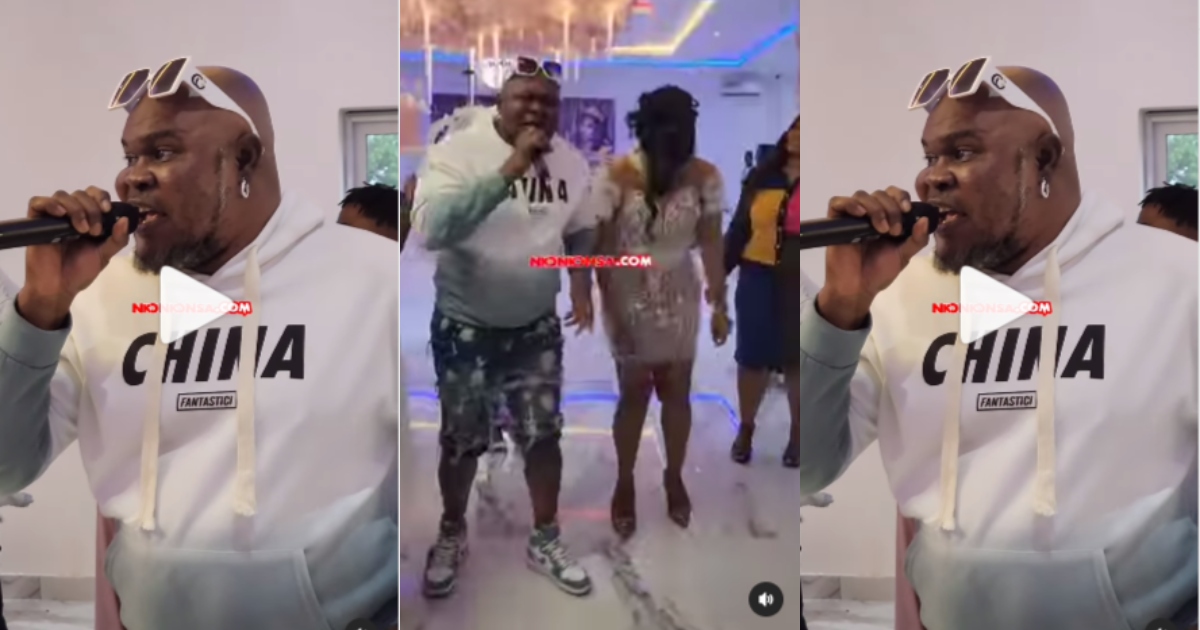 Bukom Banku Storms Friend's Birthday Party With a Torn Jeans And Hoodie As He Steals Attention - Video