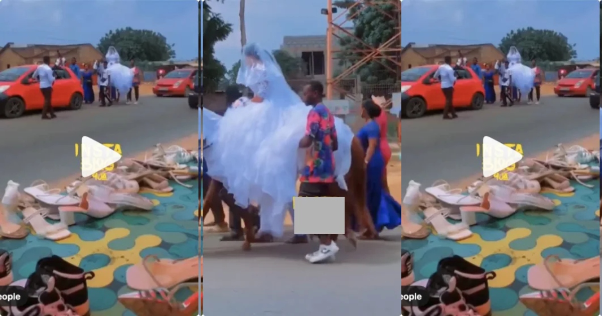 See Online Reactions as Bride Makes Grand Entrance to Church on Horseback (Watch video)