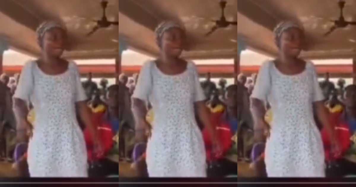 Watch a hilarious video of a woman blasting Nana Addo's government with a remix of Black Sherif's 'Oh Paradise' track