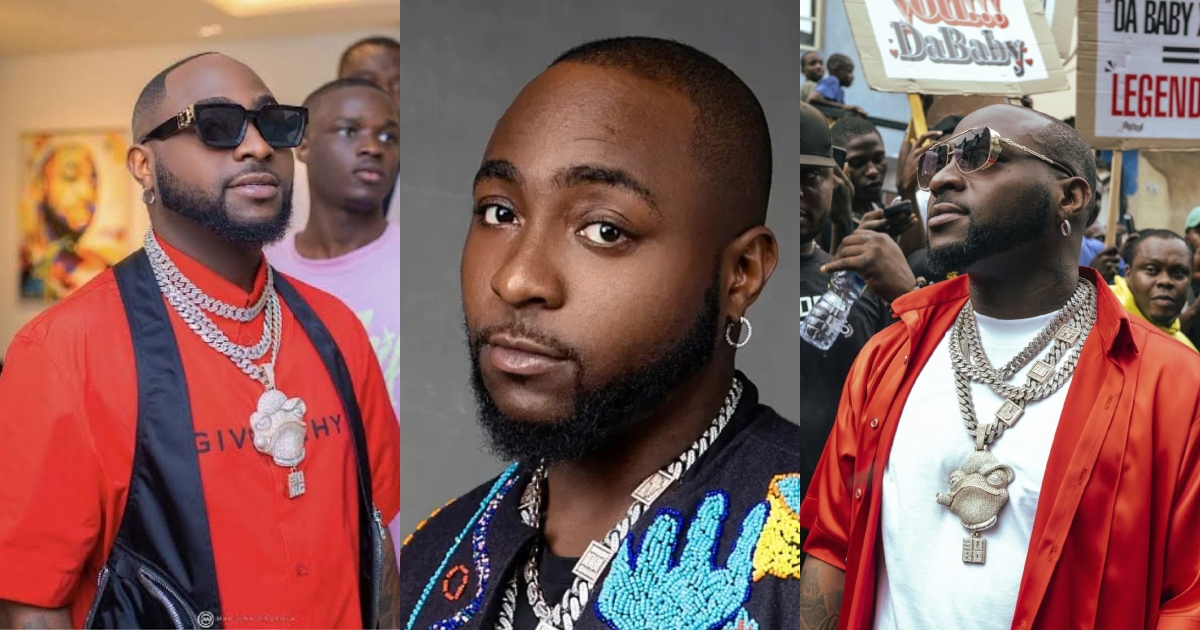 See why some Nigerian Muslim youths burnt Davido’s billboard in a trending video - Watch