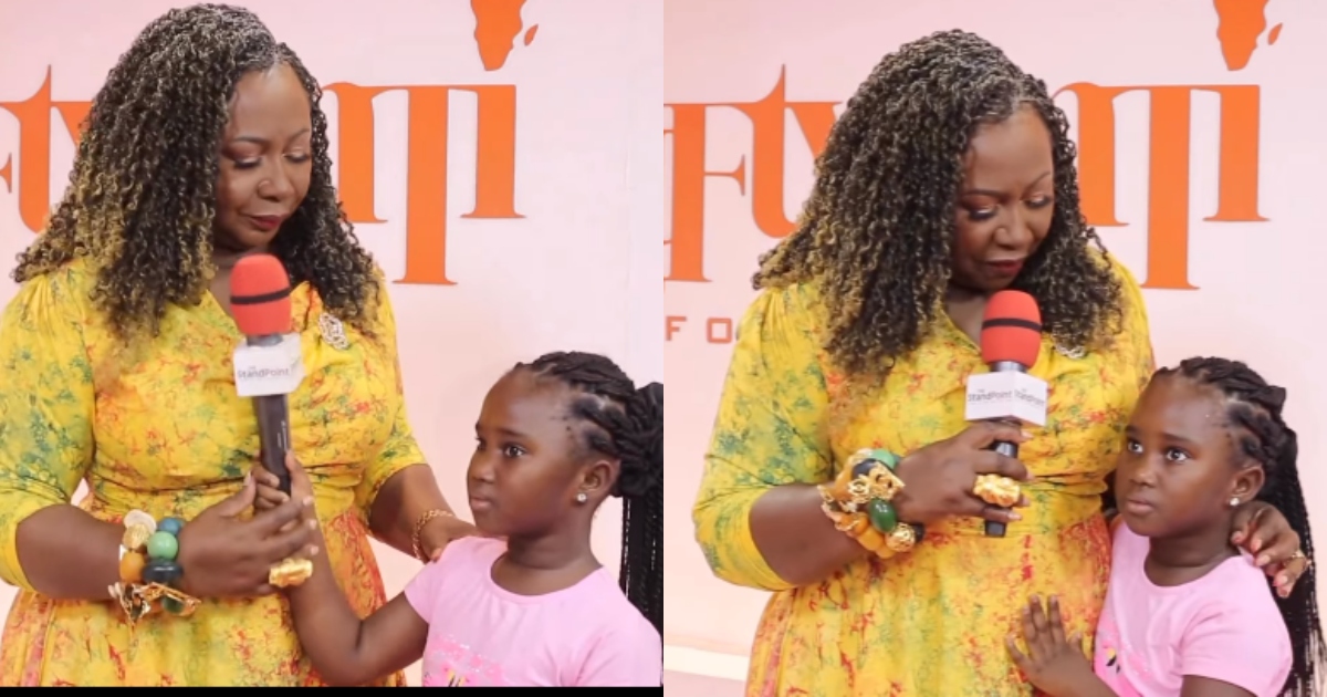 Like Mother Like Daughter: Gifty Anti’s daughter shows talent as she joins mother to present ‘The StandPoint’ Show