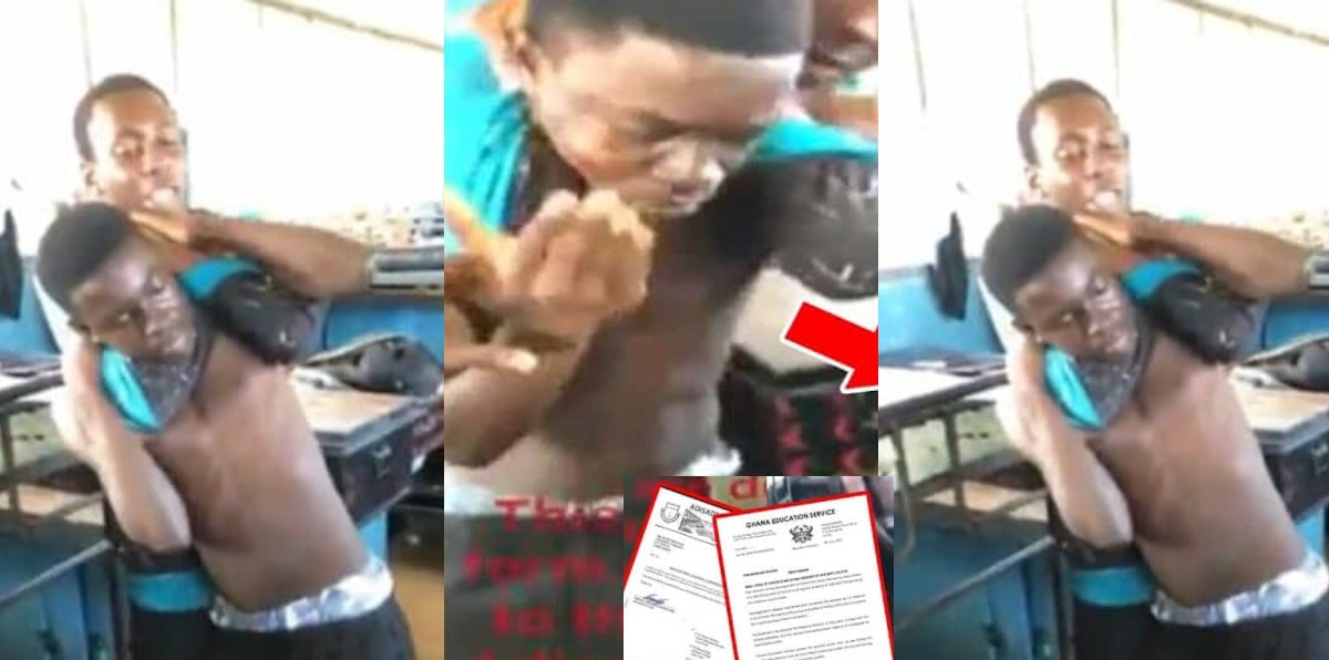 Form 3 student of Adisadel Cpllege who was captured assaulting a junior in viral video dismissed
