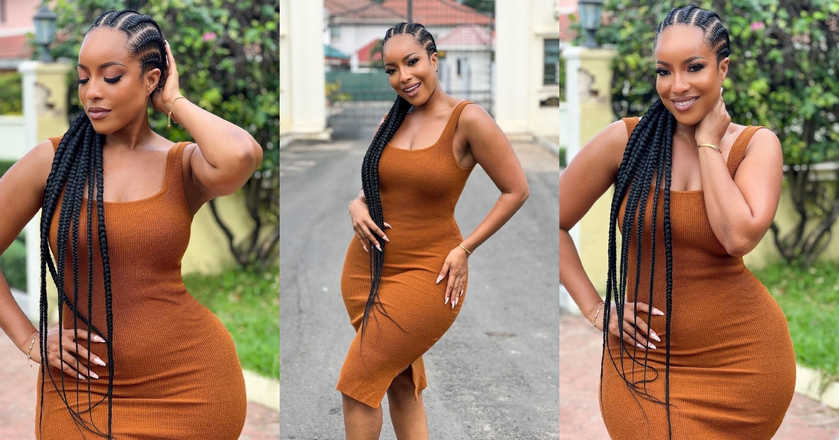 Massive Reactions as Joselyn Dumas stuns the internet with beautiful cornrow style - (Photos)