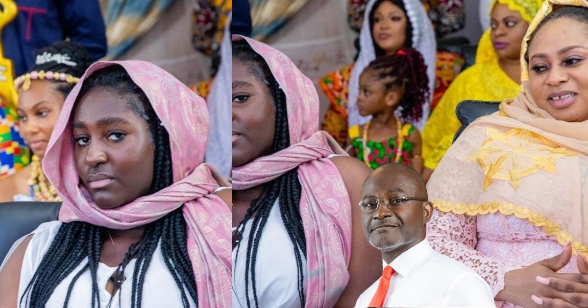 Beautiful photos of Kenedy Agyapong and Adwoa Safo's daughter surfaces online.