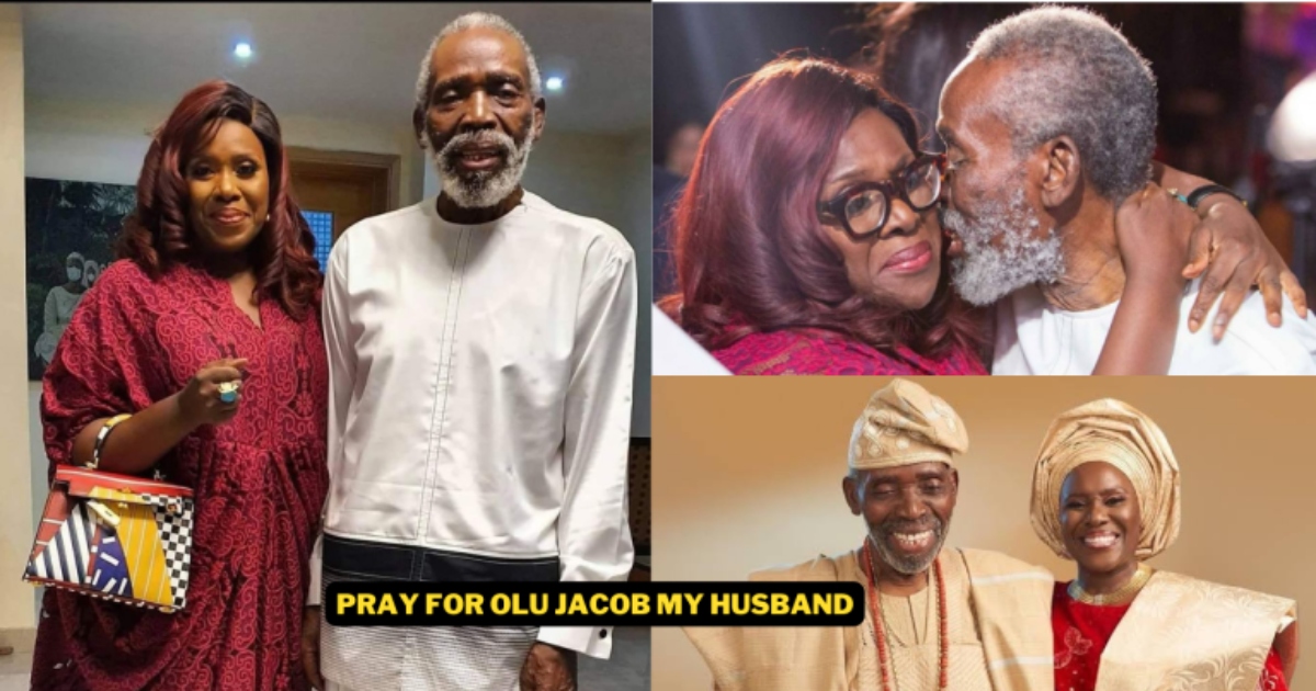 Remember My Husband, Olu Jacob In Prayers, He Is Slowly Dying – Joke Silva Cry Out