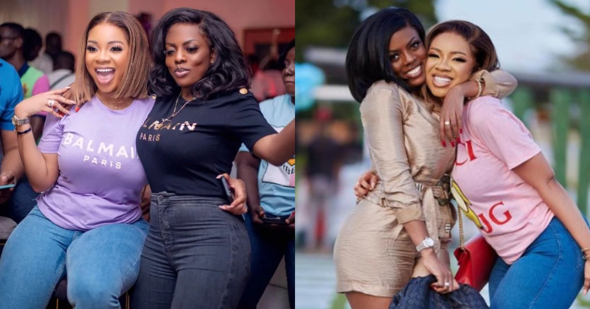 Nana Aba Anamoah Reacts to reports that Serwaa Amihere has quit Ghone TV (see details)