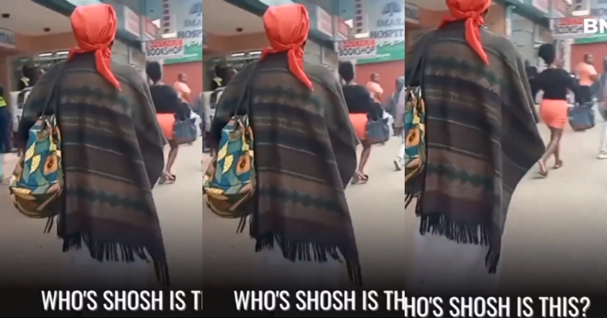 Video of a Woman Embarrassing Young Ladies Wearing Indecent Dress In Town Surfaces (Watch )
