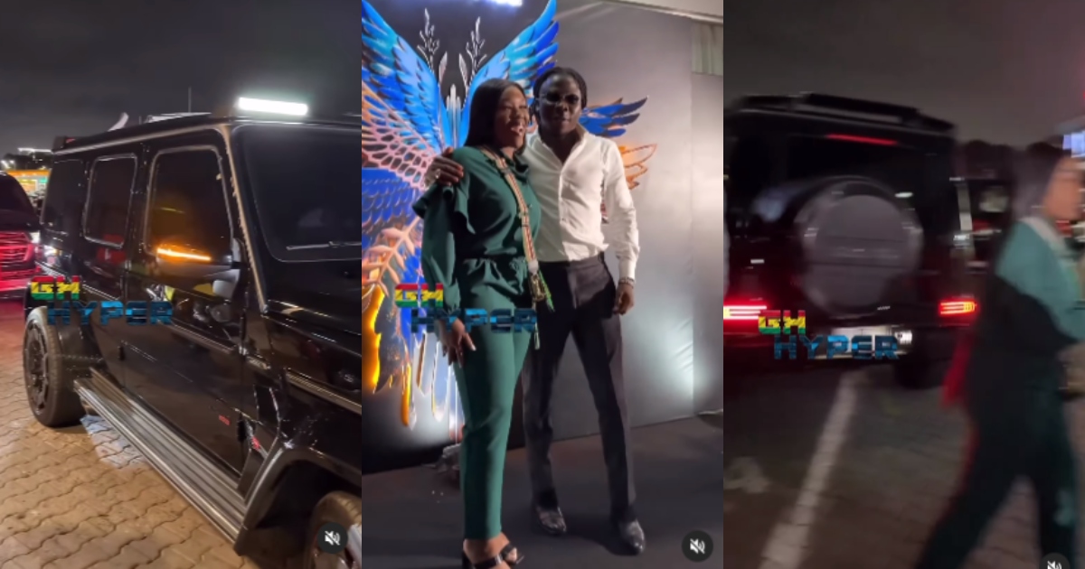 Money Speaks: Stonebwoy Buys A Brand New Mercedes AMG Car Worth Over $180,000